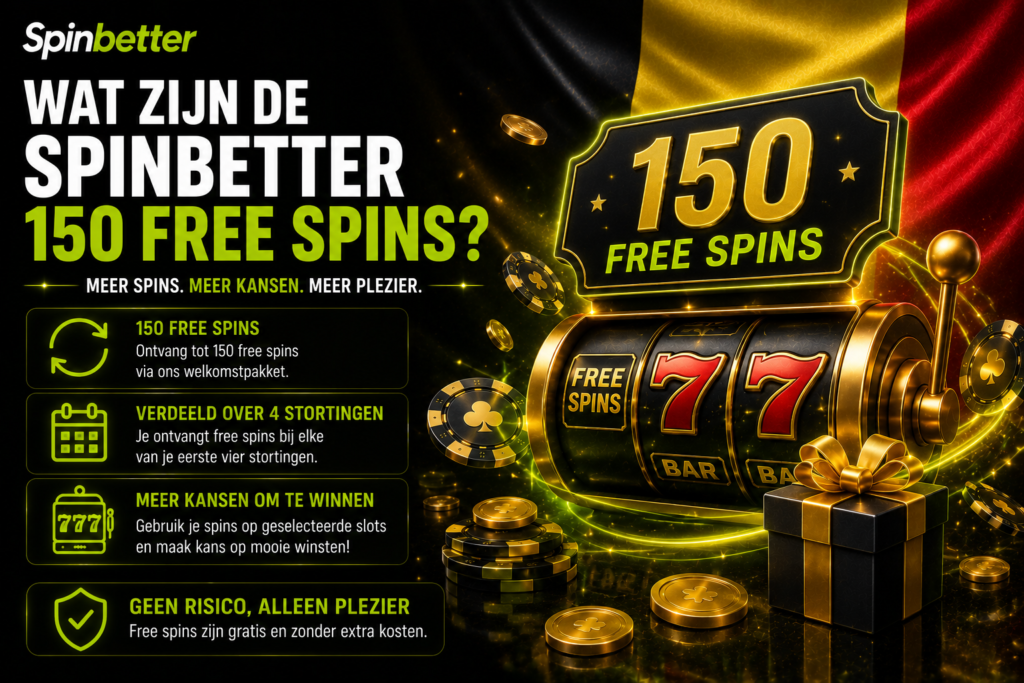 Wat zijn de Spinbetter 150 Free Spins?